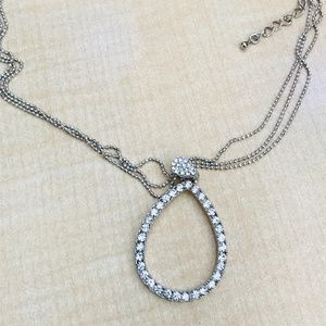 Cookie lee crystal cocktail necklace